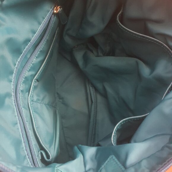 Michael Kors Teal nylon Tote Bag